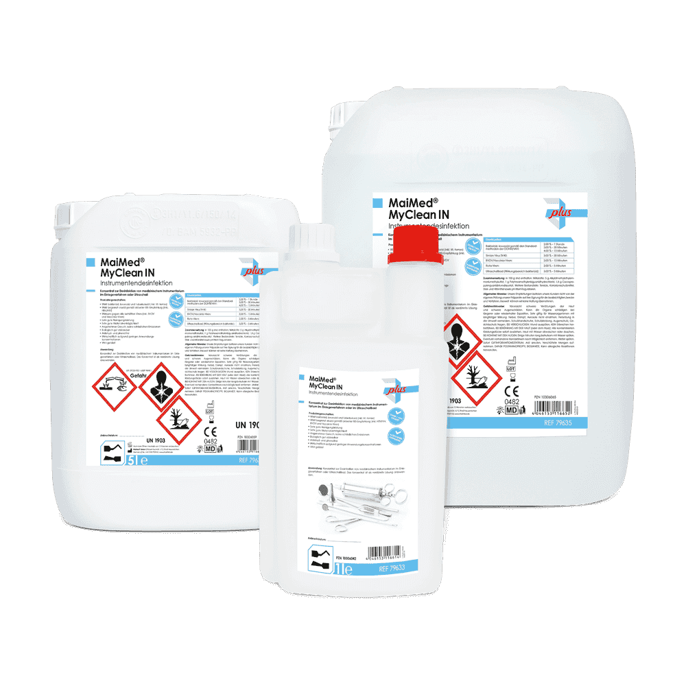 MaiMed-MyClean-IN_Instrumentendesinfektion_Gruppe_RGB MaiMed® MyClean IN Instrumentendesinfektion