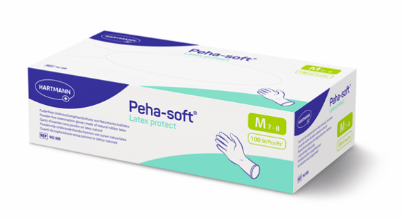 Peha-soft® latex protect Latexhandschuh