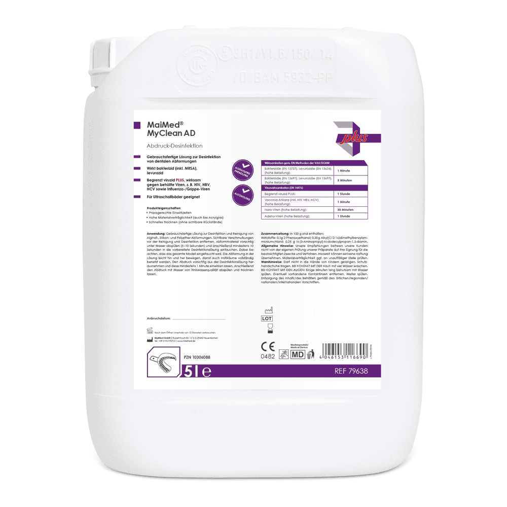 MaiMed® MyClean AD Abdruckdesinfektion