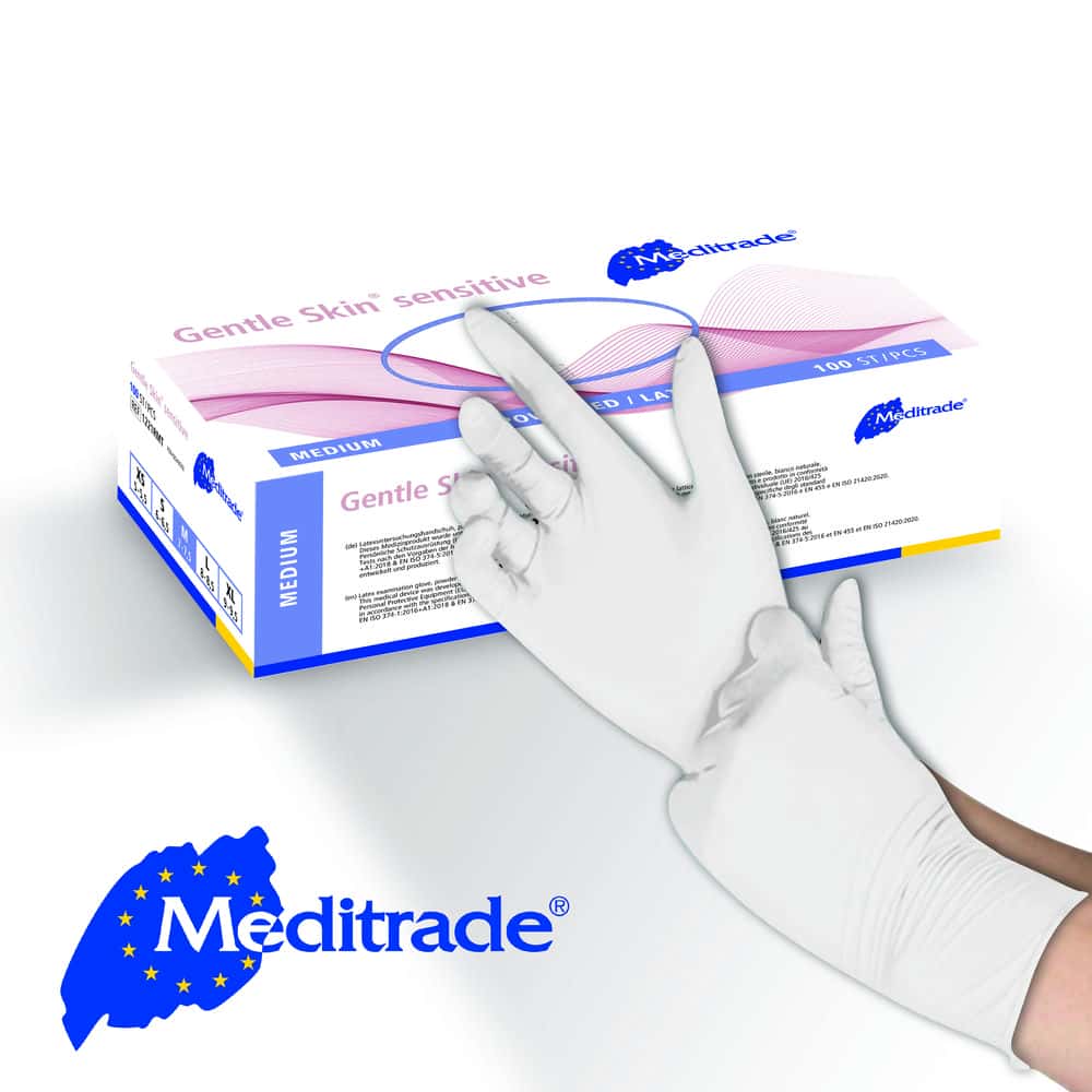 Meditrade Gentle Skin® -sensitive Latexhandschuh