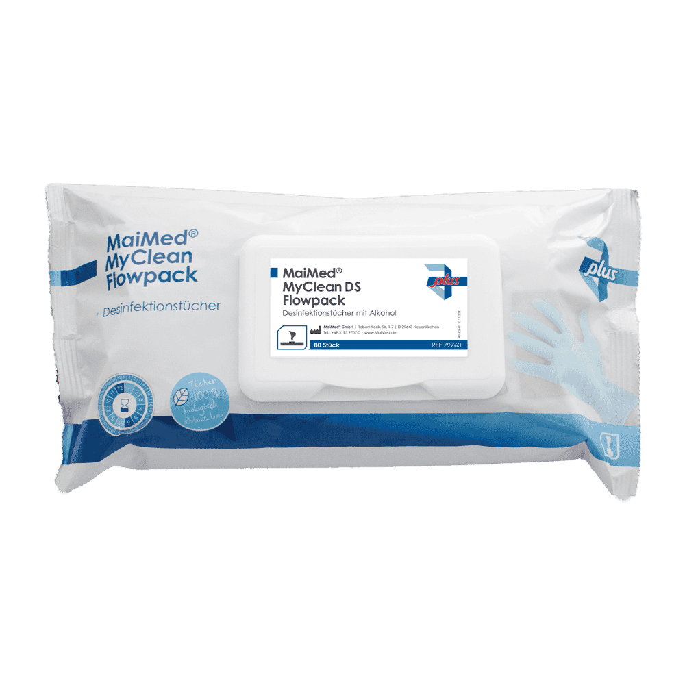 MaiMed® MyClean DS Flowpack 80 Blatt / Packung