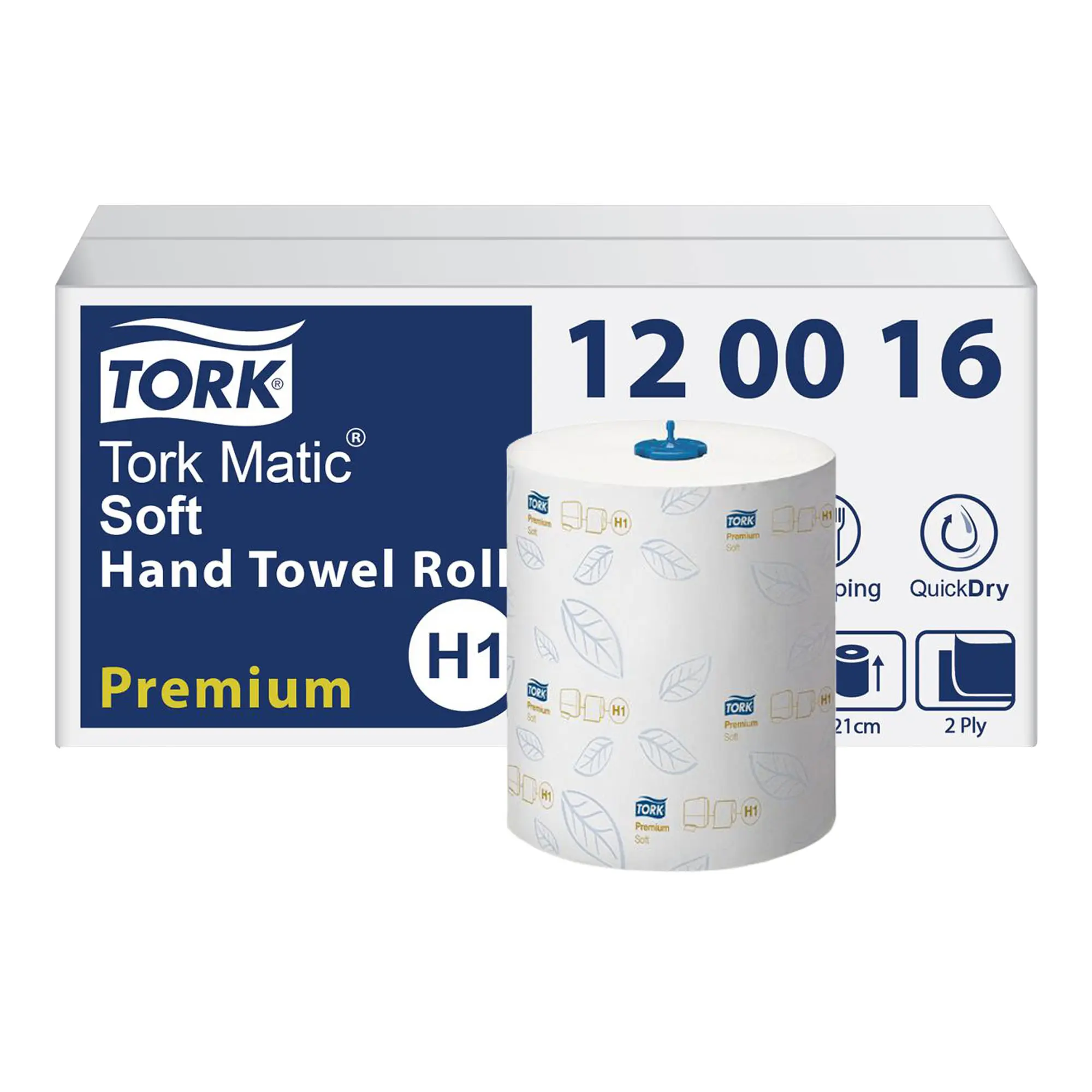 TORK Matic weiches Rollenhandtuch Premium 120016 TORK Matic weiches Rollenhandtuch Premium 120016