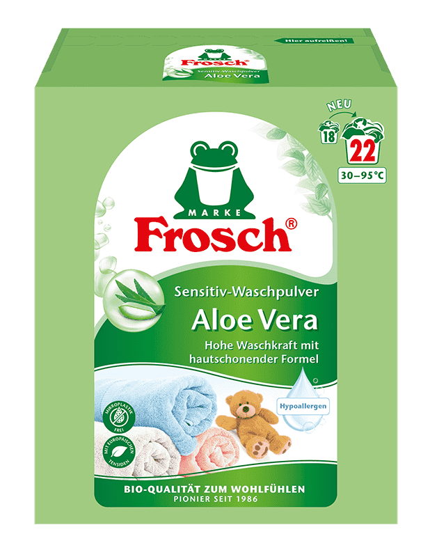 Frosch® Aloe Vera Sensitiv-Waschpulver 1,45kg